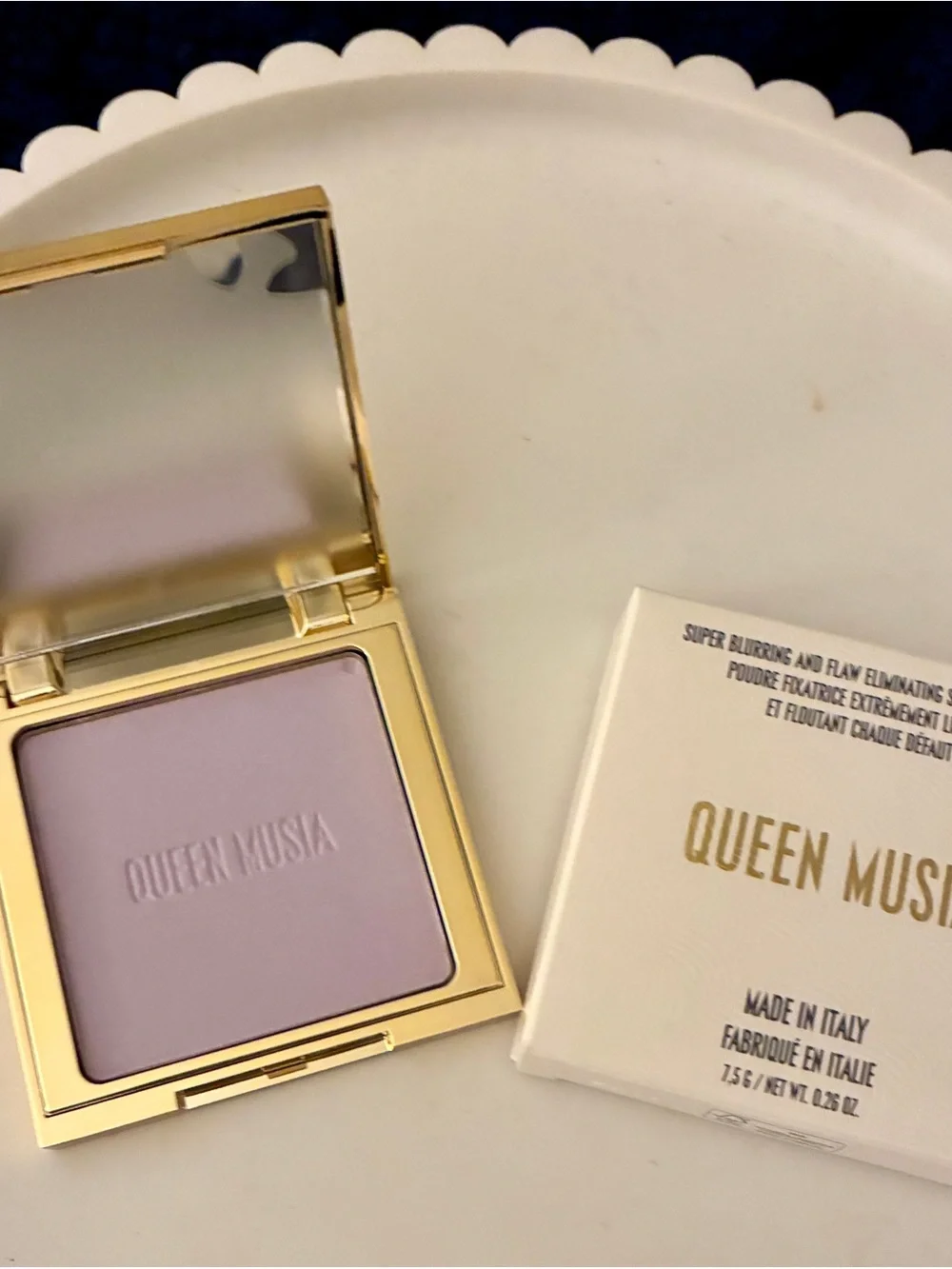 Queen Musia Setting Powder Shade Ethereal Lilac NIB $56 Retail